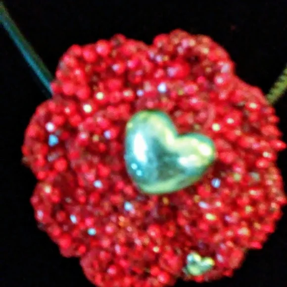 NWT Heirloom Artisanal  Convertible Necklace With Swarovski crystals. - Picture 8 of 10